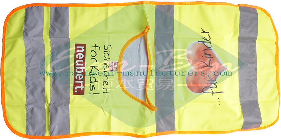 small hi vis vest for kids supplier